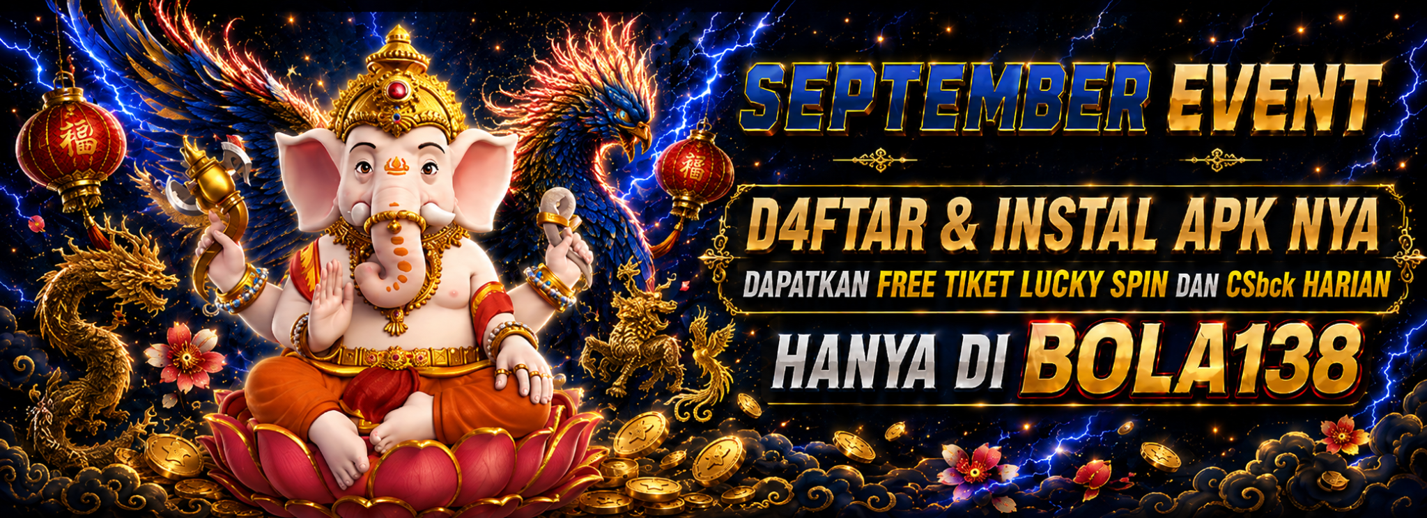 Sampul September Event BOLA138